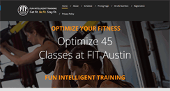 Desktop Screenshot of fitaustin.com